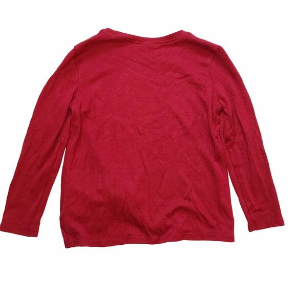 Old Navy Girls Red Knot Top 5T - Picture 2 of 5
